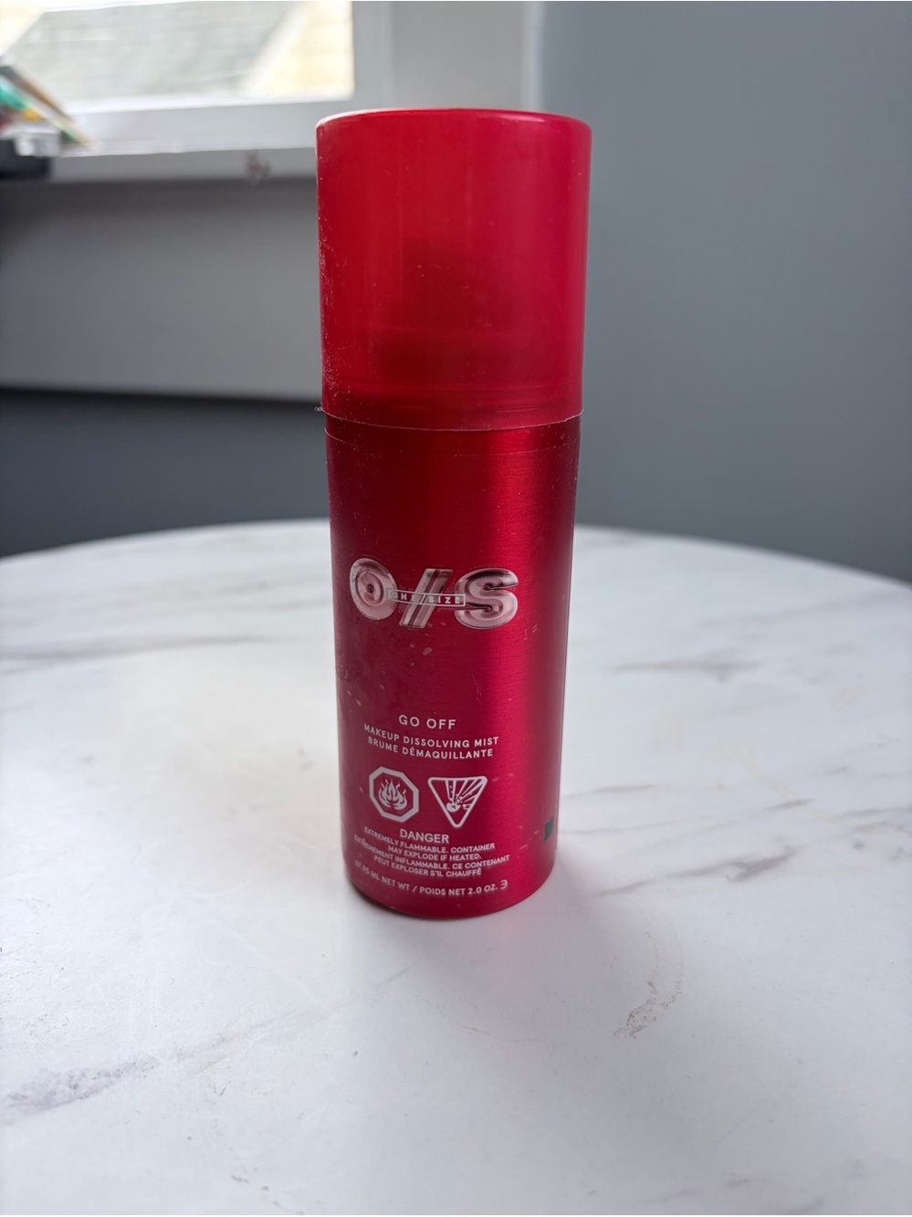 ONE/SIZE Go Off Makeup Dissolving Mist — Red
